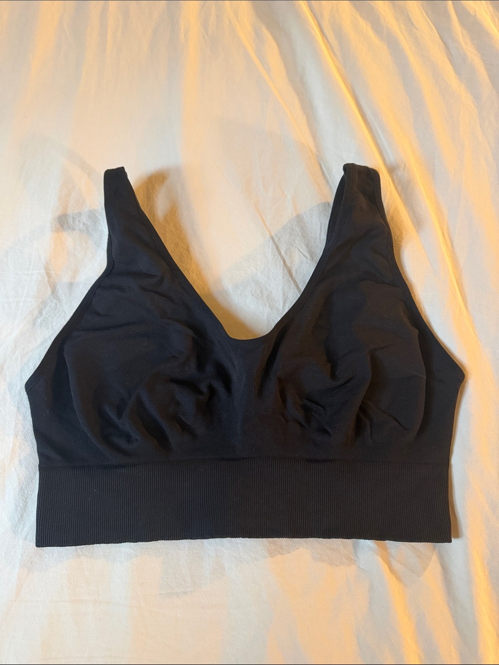 Baobei Black Seamless Comfort Bralette L/XL
